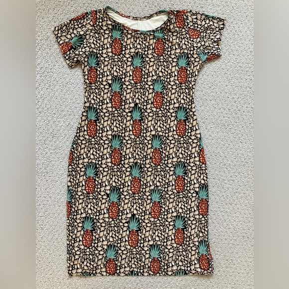 M Cantarelly Brazilian Pineapple Dress Size S - Picture 1 of 4